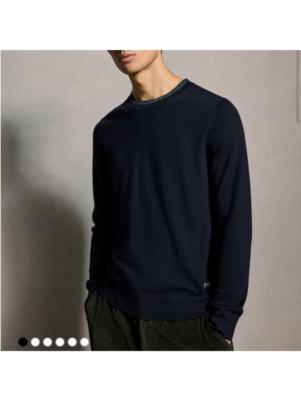 PS Paul Smith crew neck
Sweater size XL Color black 100%Merino Wool dadcore vibe